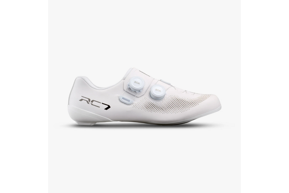 Shimano Shoes - SH-RC703 - Wide - White | Hup Leong Company | The